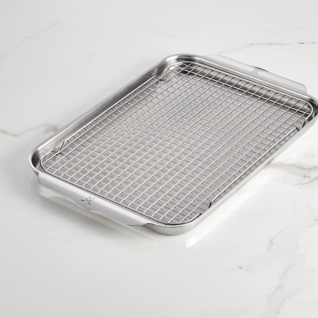 Hestan OvenBond SS Half Sheet Pan Racks - Set of 2 (12.25