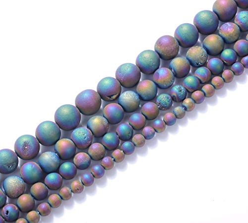 Color Plated Fancy Druzy Agate