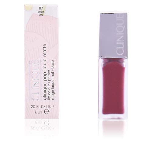 Clinique Pop Liquid Matte Lipstick - 03 Candied Apple, 0.21 fl.oz (6ml) Long-Lasting Matte Lip Color with Primer, Perfect for Everyday Wear & Special Occasions