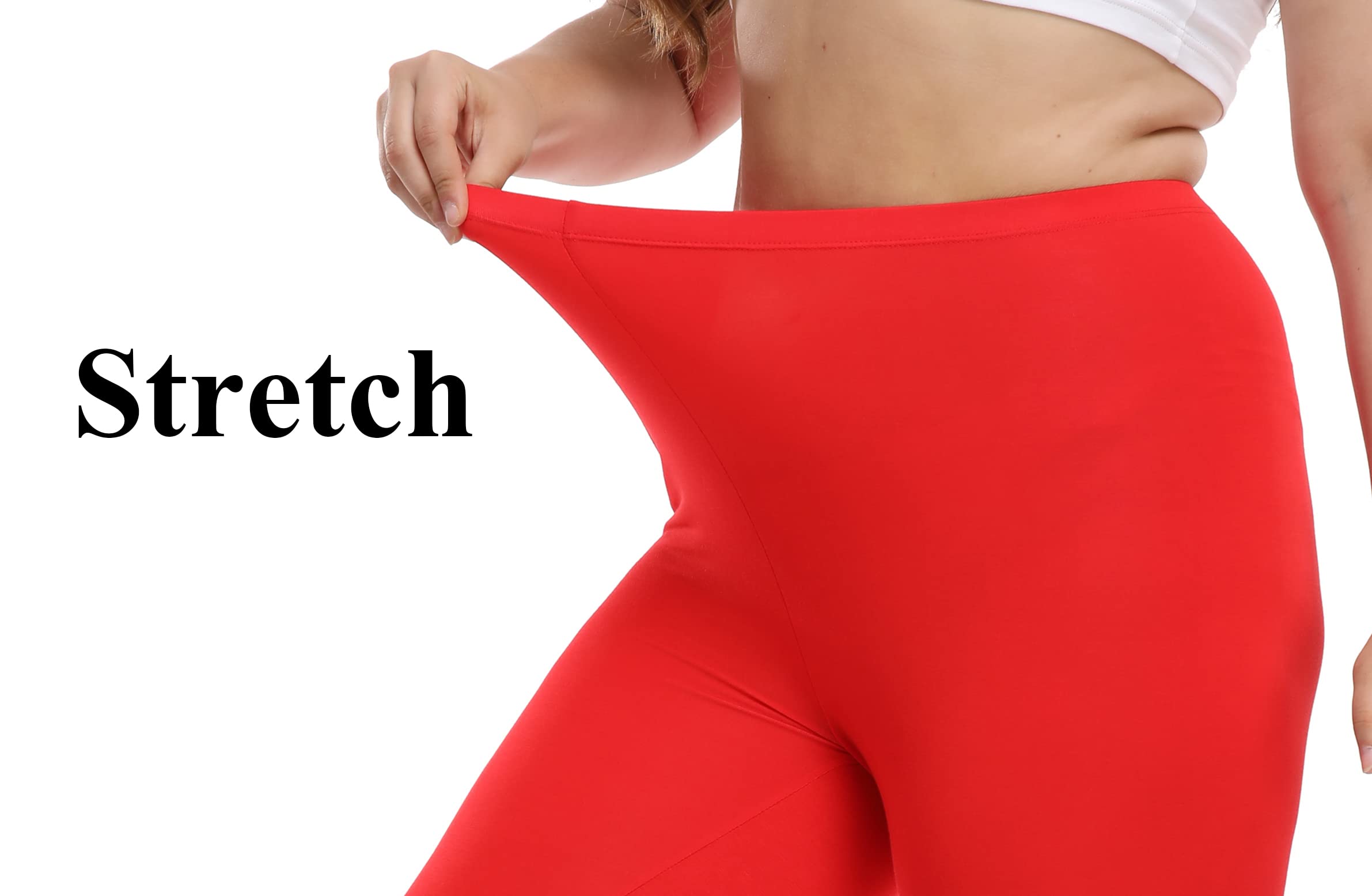 Plus Size Women's Lace Trim Capri Leggings - Stretchy Yoga Pants for Workouts & Lounge - Soft High-Waisted Cropped Tights for Yoga, Gym, Running & Casual Wear