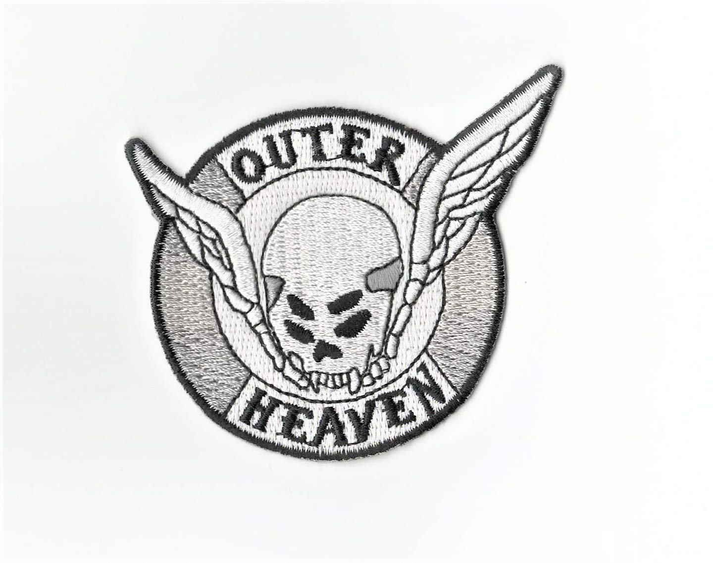 Metal Gear MSX Outer Heaven Retro Iron-On Patch - Vintage Gaming Emblem for Jackets, Bags & DIY Crafts