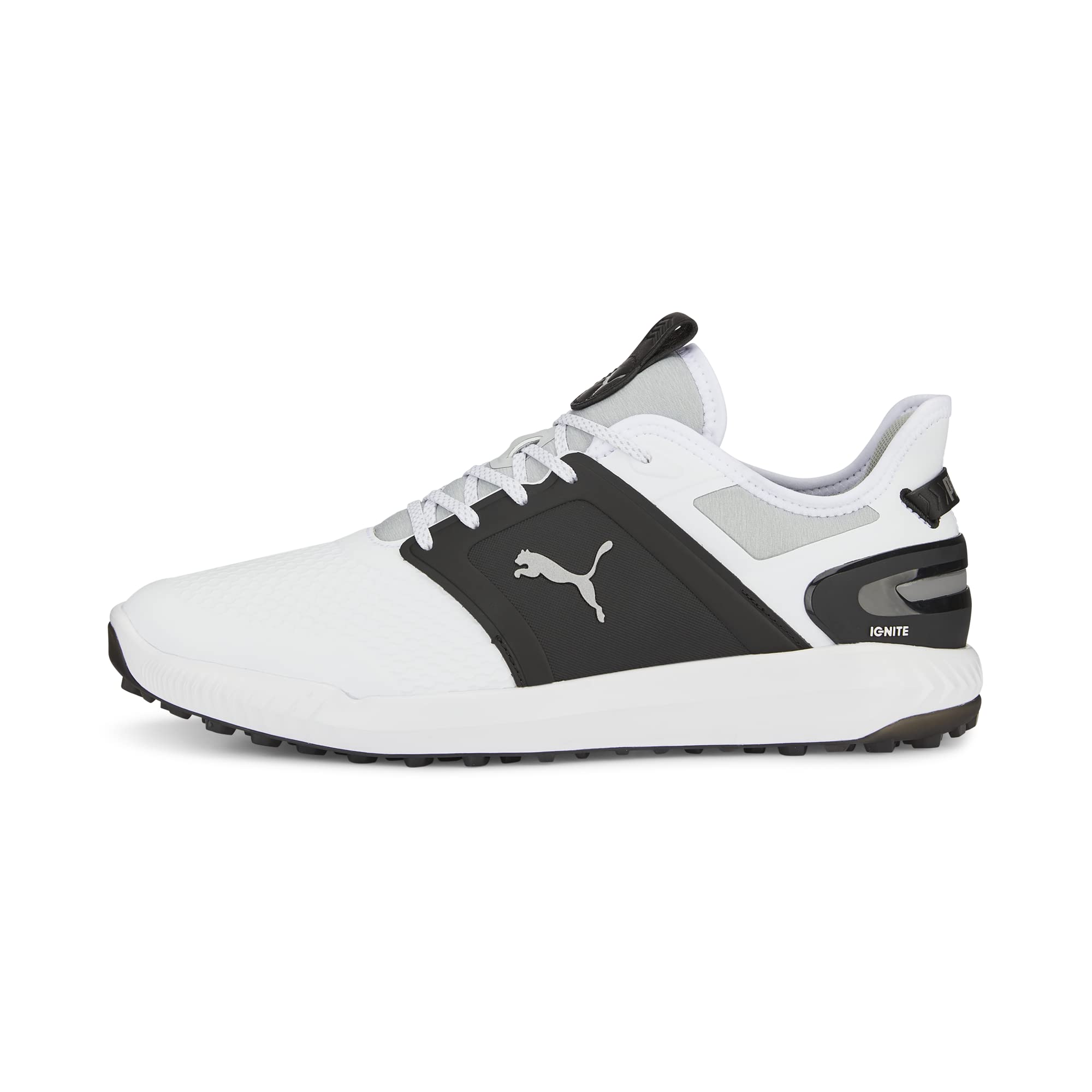 PUMA Men's Ignite Elevate Golf Shoes - Lightweight & Comfortable Spiked Golf Shoes for Men - Perfect for Golf Course & Outdoor Sports