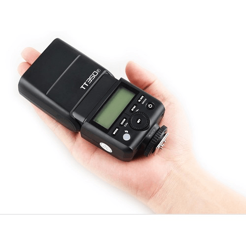 Godox TT350F Mini TTL Speedlite Flash for Fujifilm X-T4/X-T3/X-T30/X-Pro3 - Compact On-Camera Flash with Wireless Control, Ideal for Wedding, Portrait & Event Photography