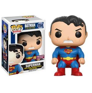 Batman The Dark Knight Returns Pop! Vinyl Figure Superman [114] - Collectible DC Comics Superhero Toy for Display & Gifts