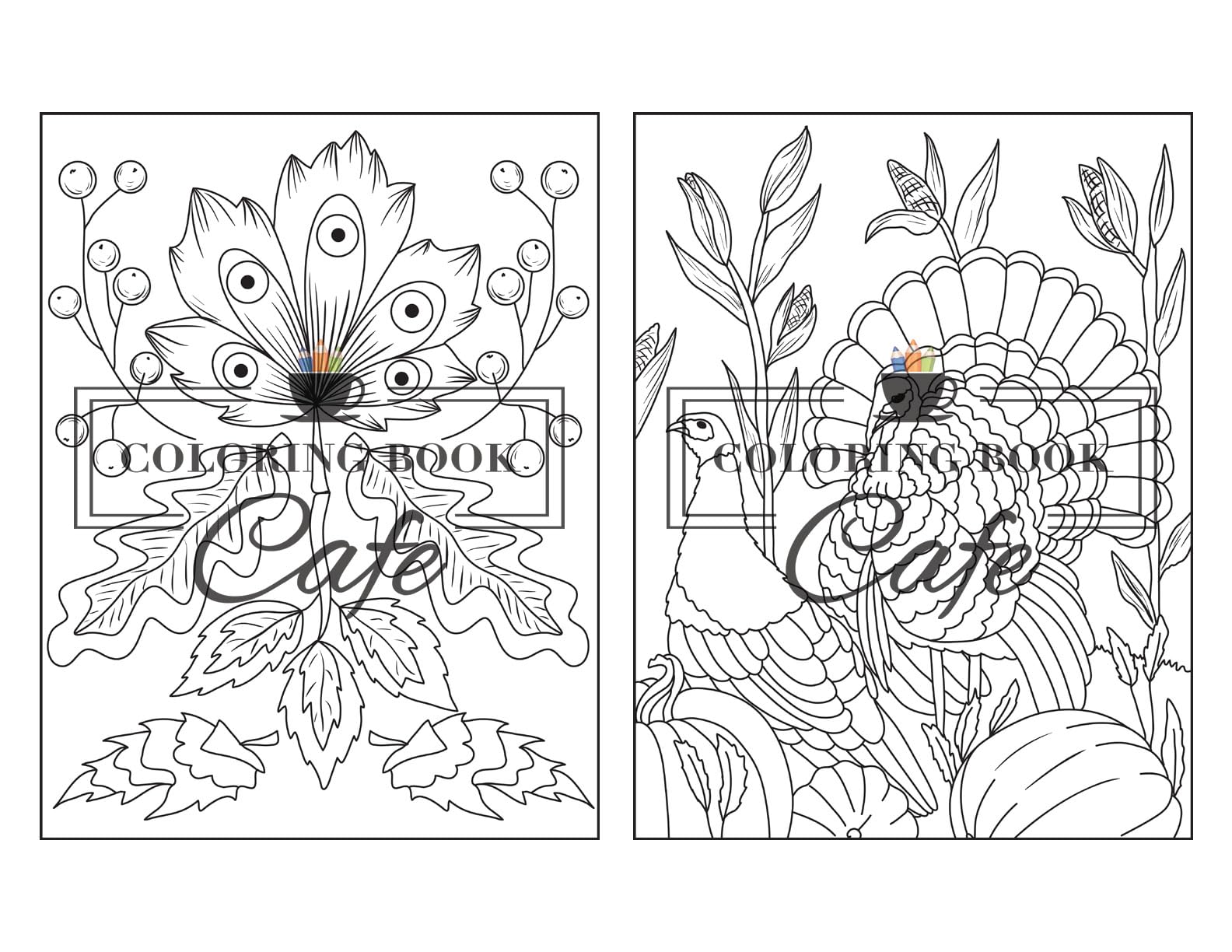 Easy Autumn: Adult Coloring Book with 50 Fun & Relaxing Fall Designs | Stress Relief & Mindfulness Activity for Adults | Perfect for Thanksgiving, Halloween & Seasonal Relaxation