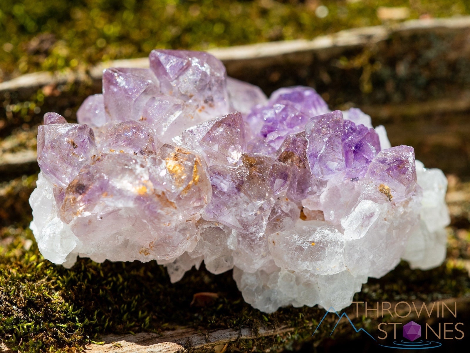 Natural Amethyst Raw Crystal Cluster - February Birthstone, Healing Stone, Unique Spiritual Gift for Women & Men, Boho Home Decor for Living Room, Bedroom, Office | 39937 | Perfect for Meditation, Energy Cleansing & Feng Shui
