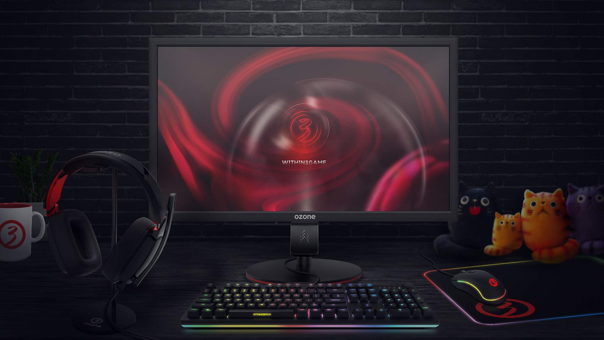 OZONE GAMING DSP24 240Hz Monitor - 24