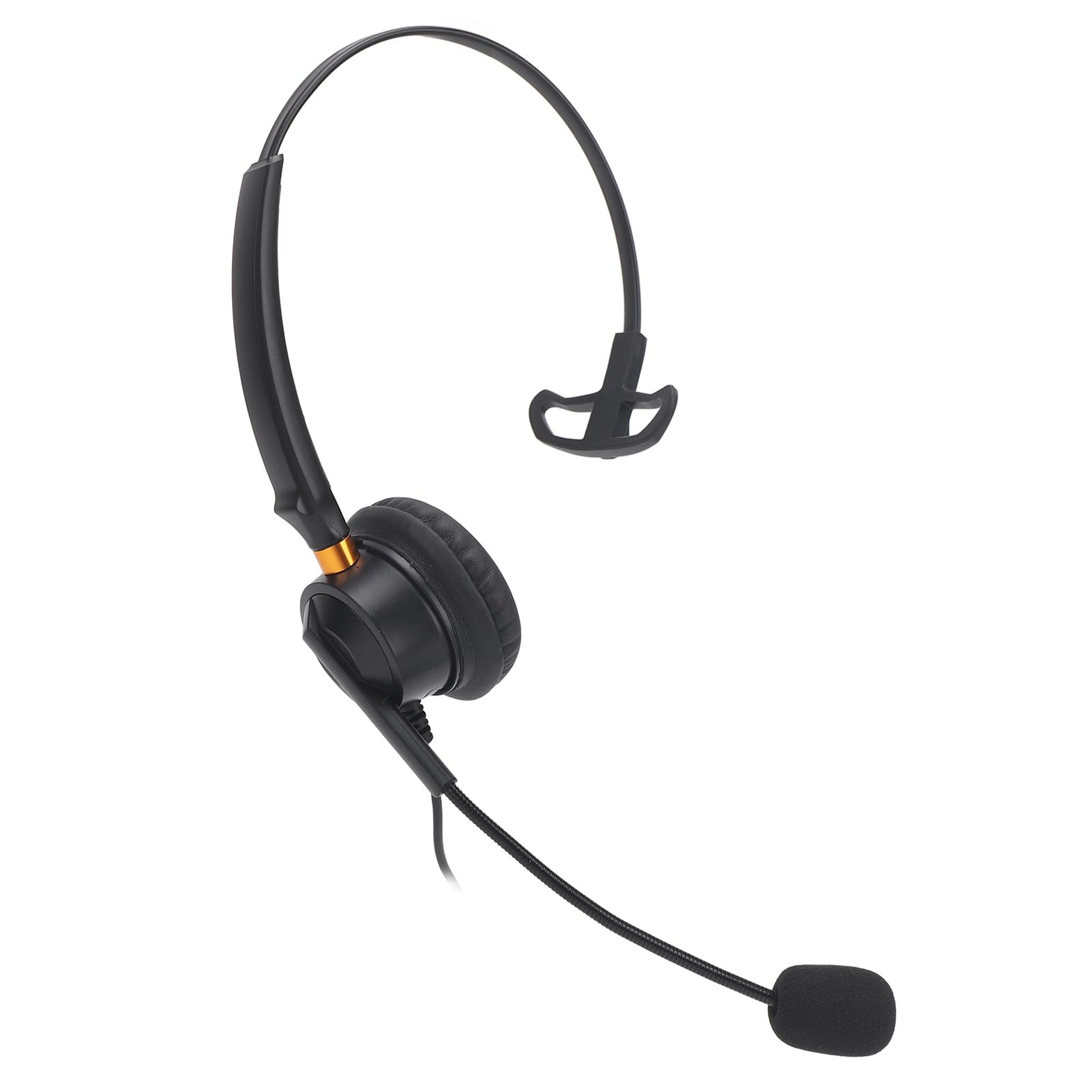 Best Customer Service Headset with Microphone - Lightweight USB Telephone Headset for Call Center & VOIP Phone - Perfect for Remote Work, Office Calls & Online Meetings