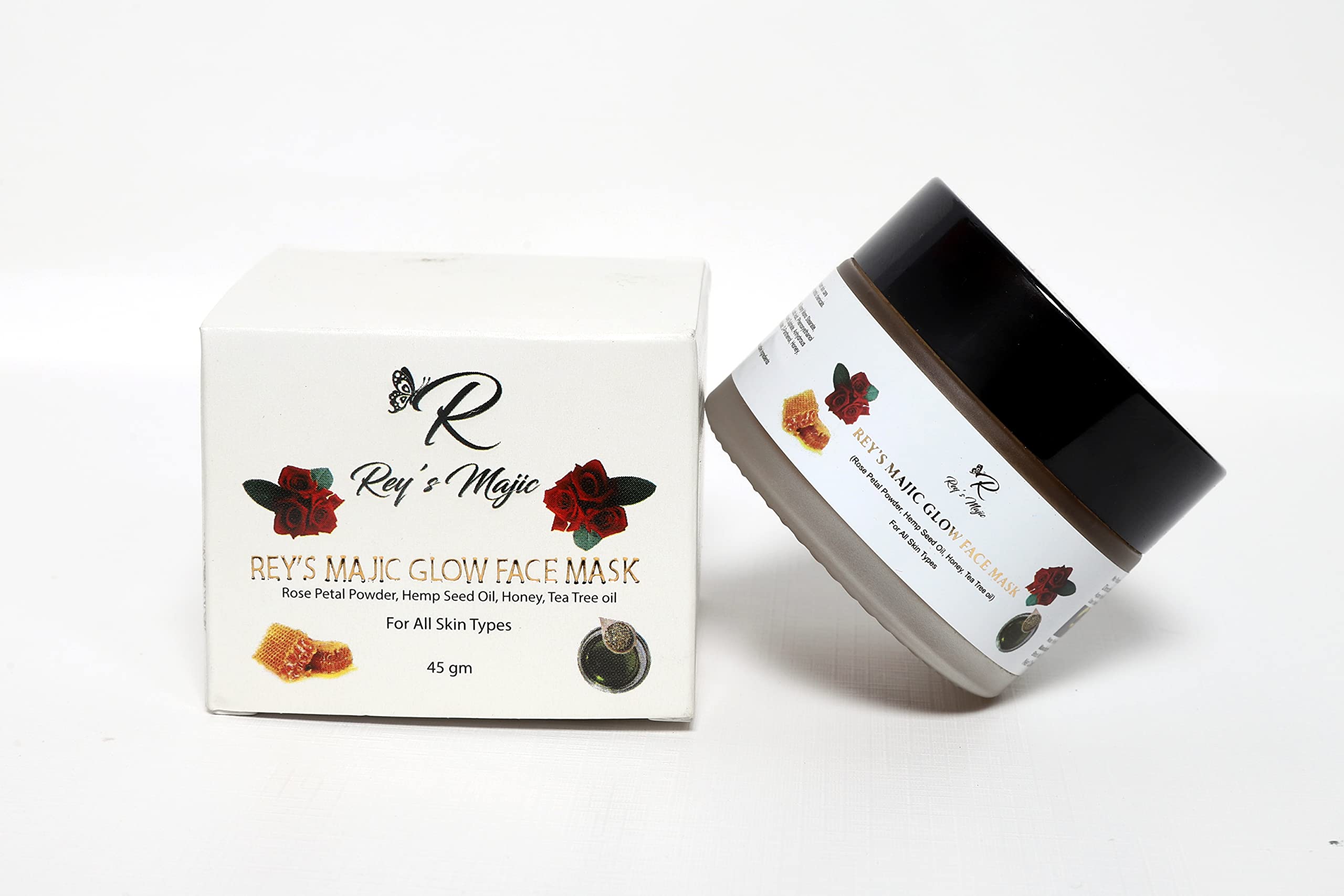 Rey's Magic Face Mask - Anti-Aging, Firming & Wrinkle Control Facial Treatment | Hydrating Sheet Mask for Glowing Skin | Perfect for Daily Skincare Routine & Spa Nights