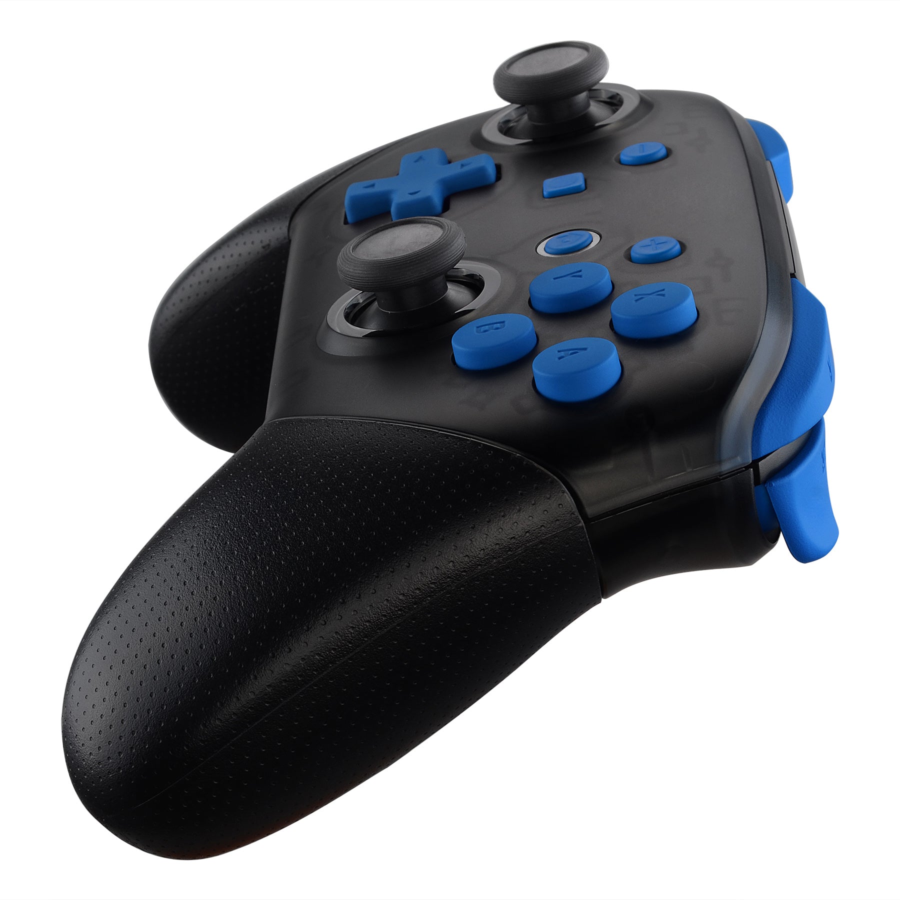 eXtremeRate DIY Replacement Full Set Buttons for Nintendo Switch Pro Controller - Blue (KRP304) | Upgrade Your Gaming Experience with Custom Buttons for Enhanced Performance & Comfort