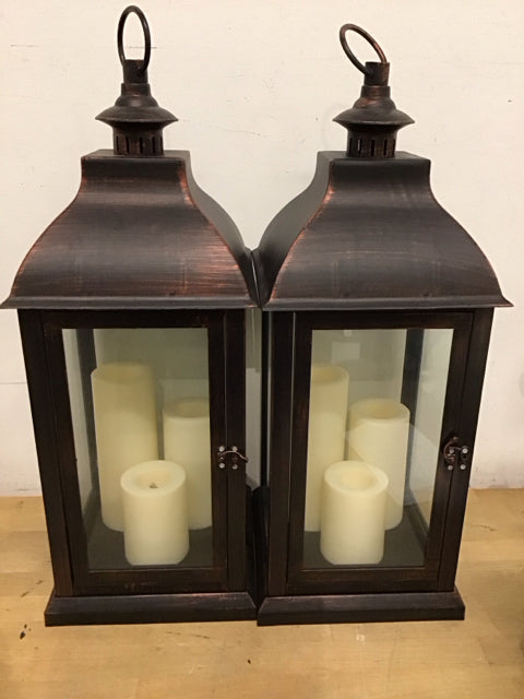 26x9 Outdoor Wall Lanterns - Weatherproof Black Metal Sconce Lights for Porch, Patio, and Garden - Perfect for Exterior Home Lighting & Entryway Decor
