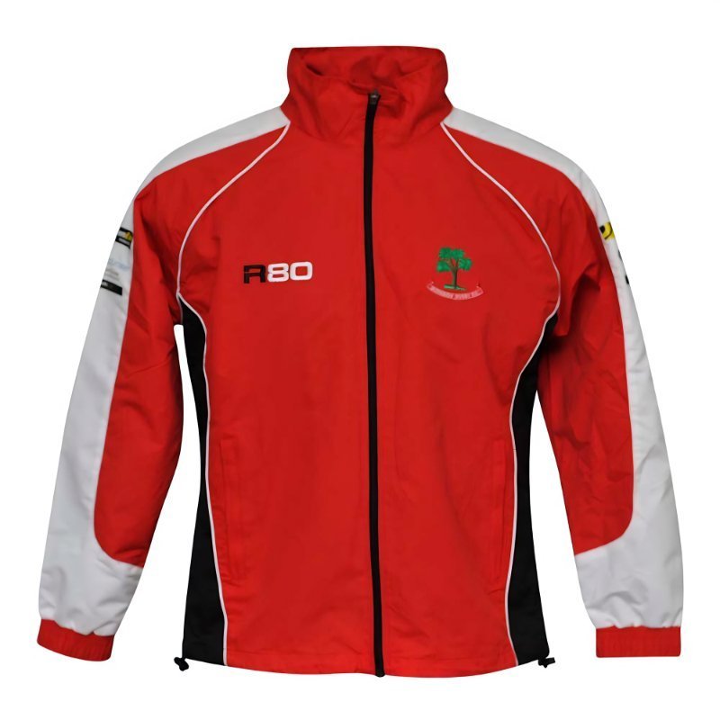 R80 Sports Zip Training Jacket - Lightweight Breathable Workout Jacket for Men & Women - Perfect for Running, Gym & Outdoor Activities
