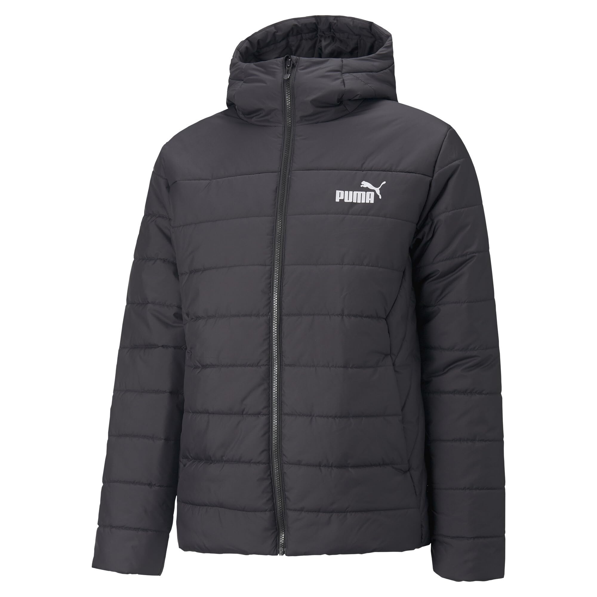 PUMA Ess Hooded Padded Jacket for Men - Warm Winter Coat with Insulation, Windproof & Lightweight (Pack of 1) - Perfect for Outdoor Sports, Hiking & Casual Wear