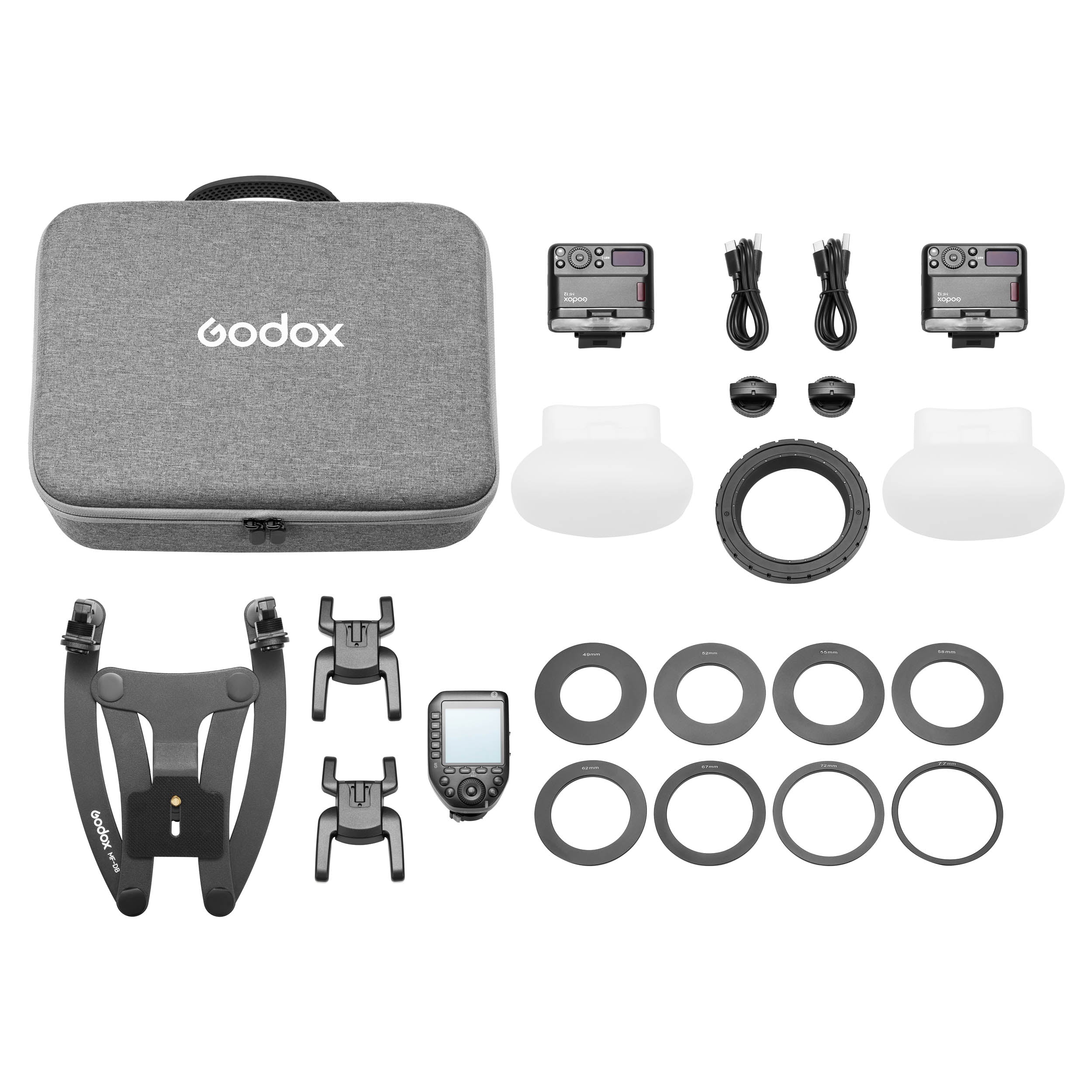 GODOX Dental Flash Camera Bracket Kit with XPROIIS+ - Professional Dental Photography Equipment for Dentists & Clinics - Perfect for Intraoral Photography, Dental Documentation & Patient Education