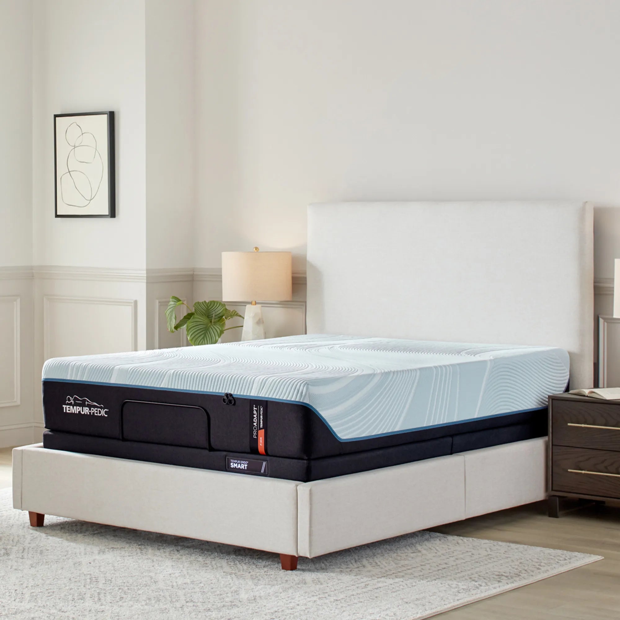 TEMPUR ProAdapt® Firm Mattress - Premium Memory Foam Mattress for Back Pain Relief & Pressure Relief - Ideal for Side, Back & Stomach Sleepers - Perfect for Bedroom, Guest Room & Apartment