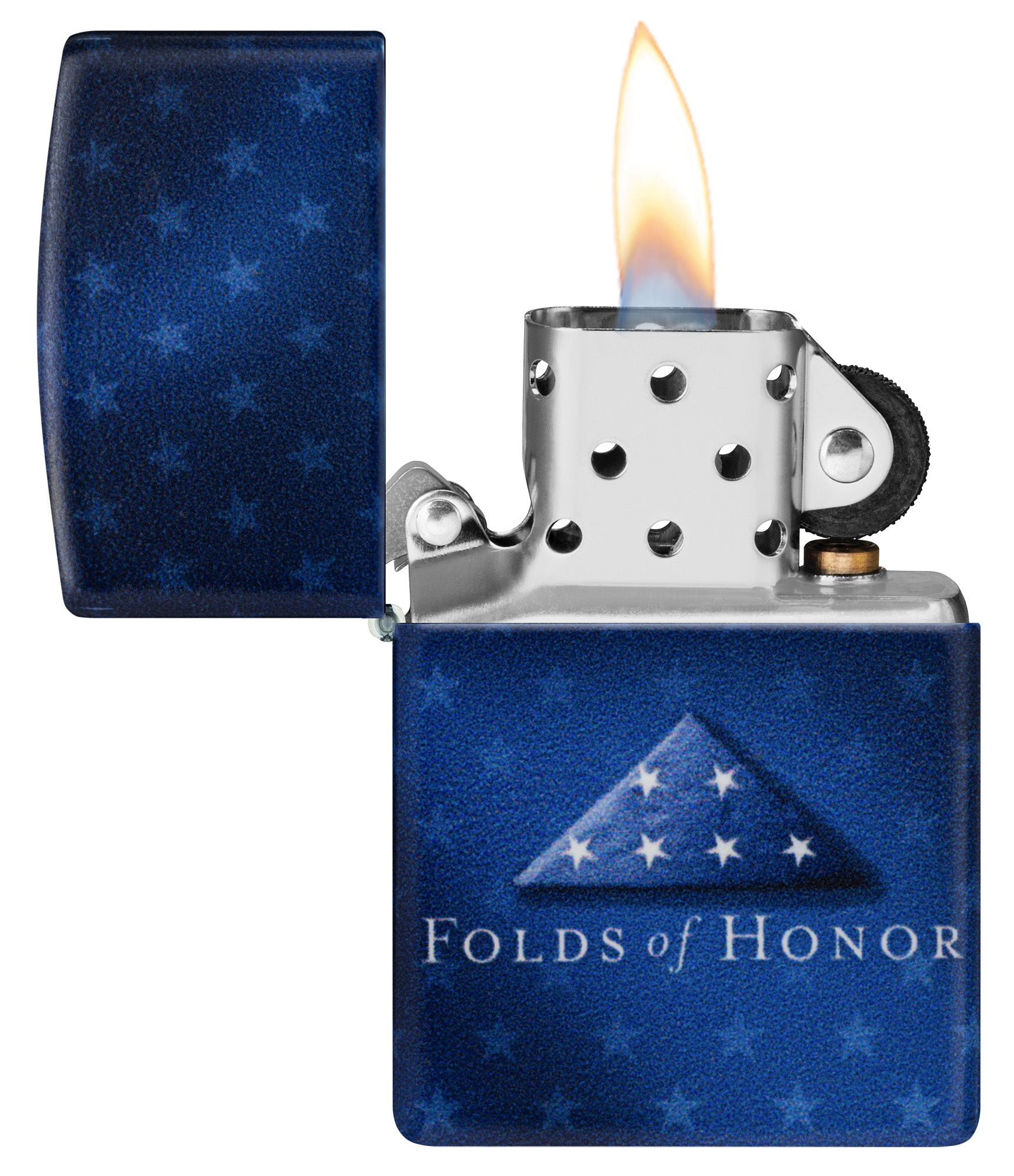 Folds of Honor Star Studded Design 540 Matte - Patriotic Golf Towel for Golfers, Military Support & Outdoor Sports Enthusiasts
