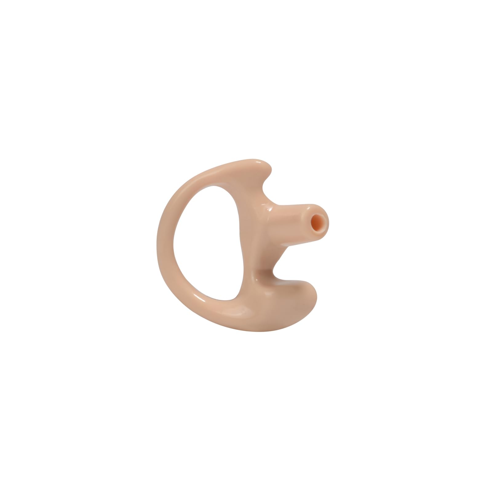 HYS Soft Earmold Replacement Ear Pieces - Flexible Open Ear Insert Earbuds for Transparent Air Acoustic Security Radio Surveillance Headset - Perfect for Security Guards, Law Enforcement & Surveillance Professionals
