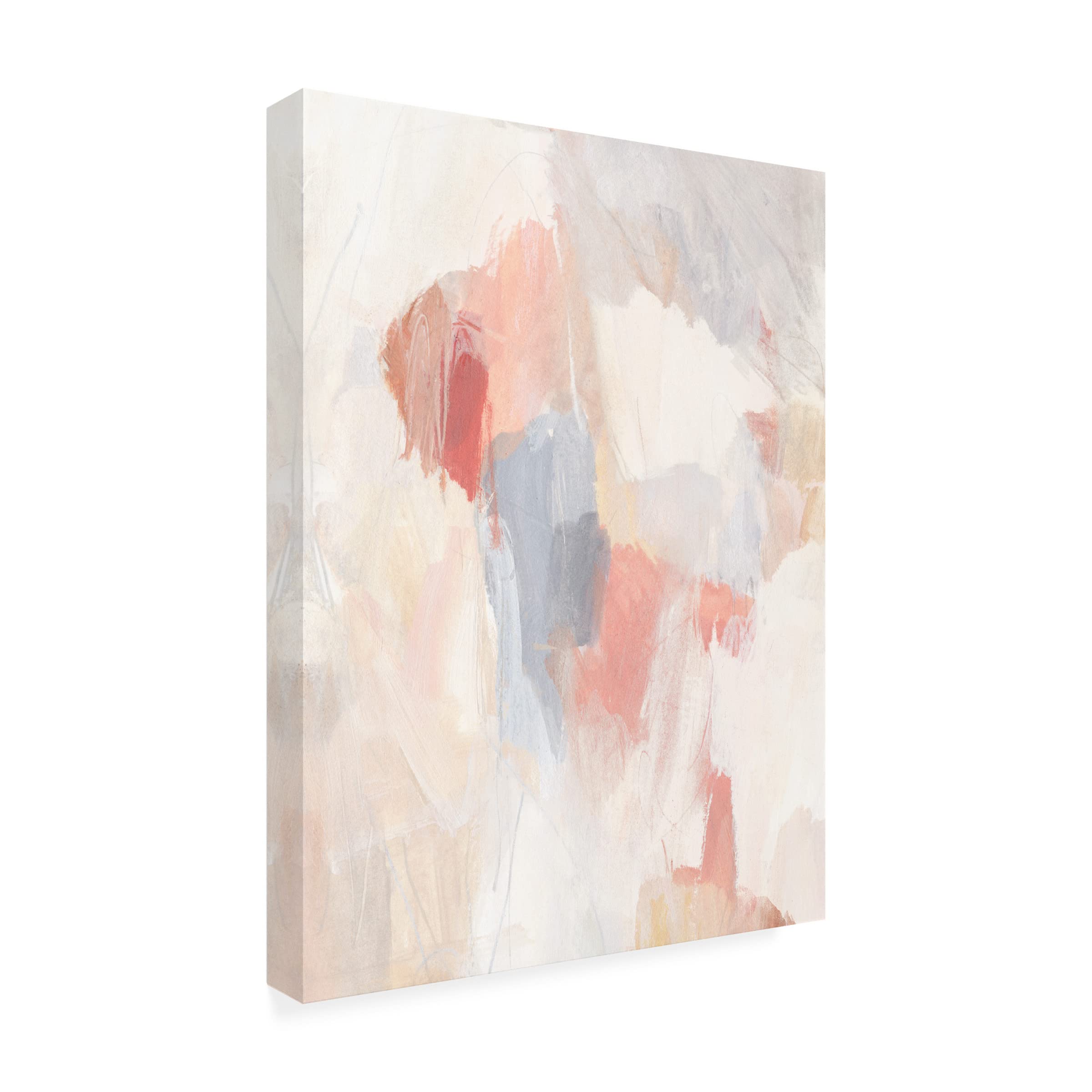Annie Warren 'Love Bomb II' Canvas Art Print - Modern Wall Decor for Living Room, Bedroom & Office - Trademark Fine Art Collection