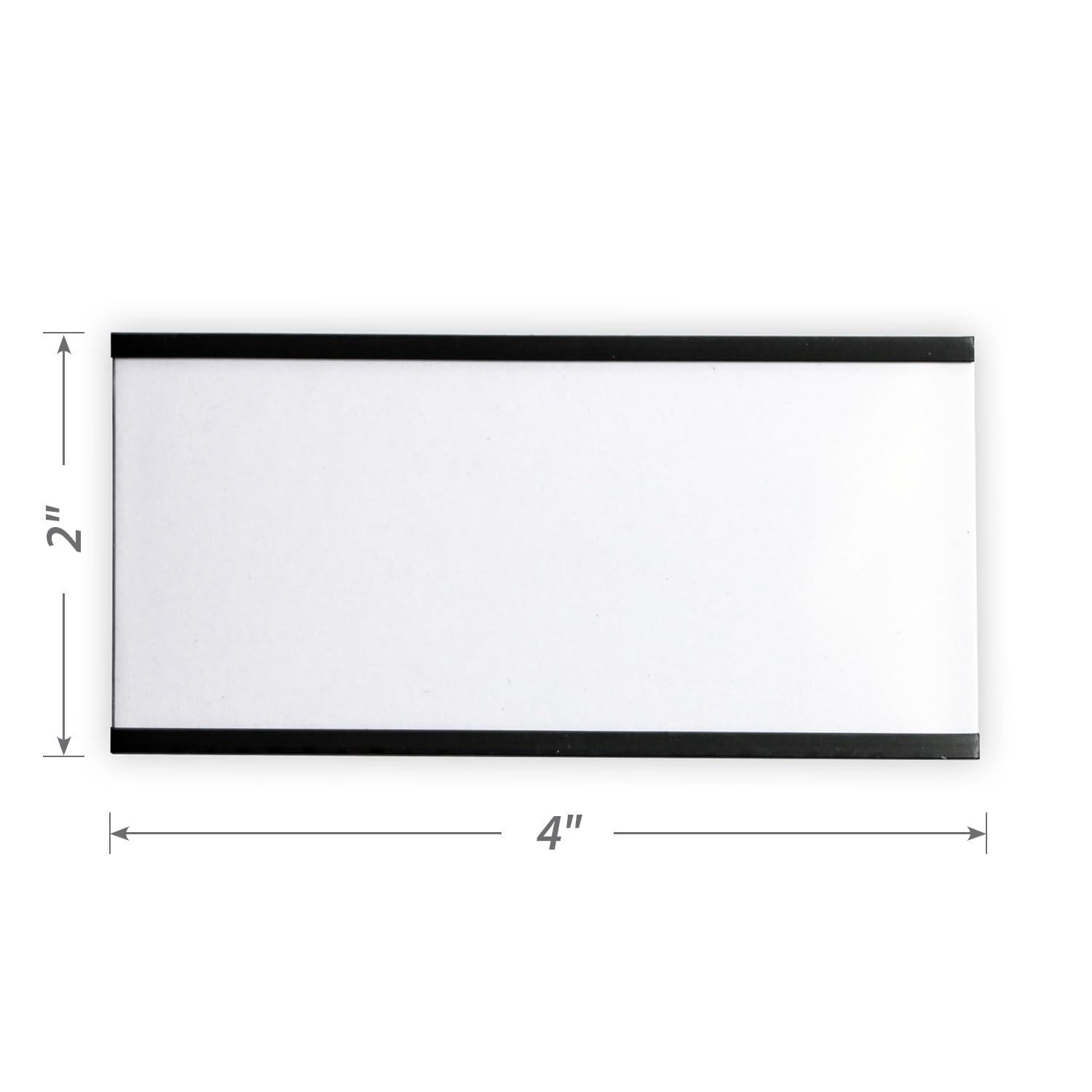 SmartSign Magnetic 'C' Channel Label Holders - 2