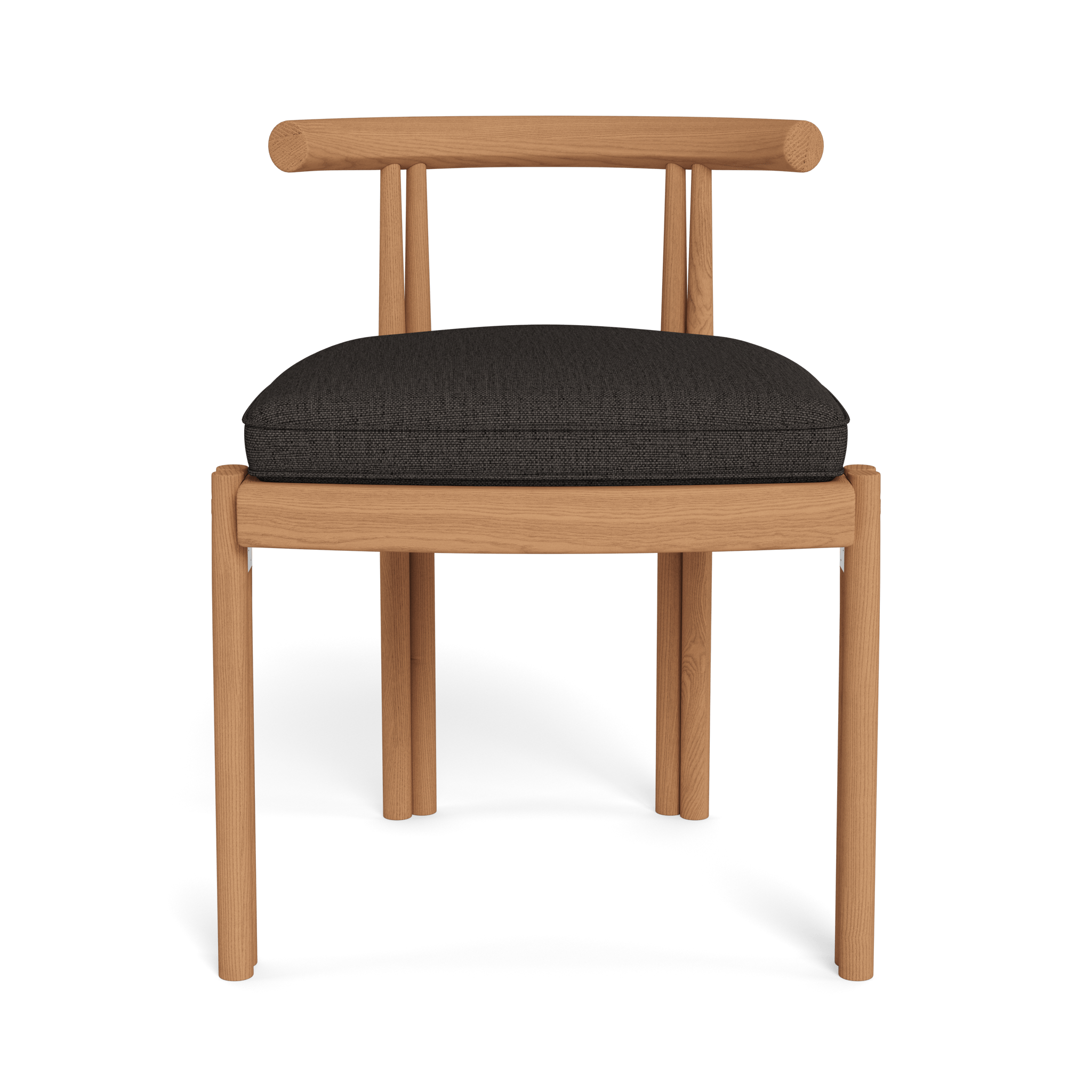 Premium Cove Teak Armless Dining Chair - Solid Teak Wood, Water-Resistant, Indoor/Outdoor Use - Perfect for Patio, Deck, Dining Room & Kitchen