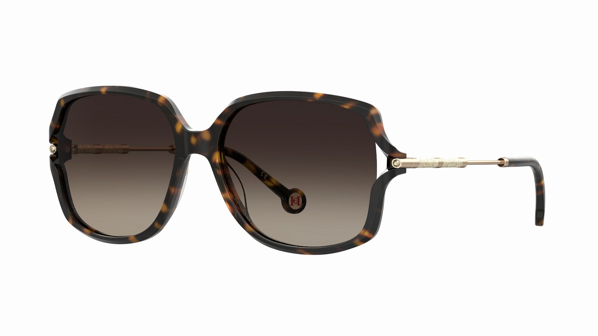 Carolina Herrera HER 0132/G/S Women's Luxury Sunglasses - UV Protection & Polarized Lenses for Driving, Beach & Outdoor Activities