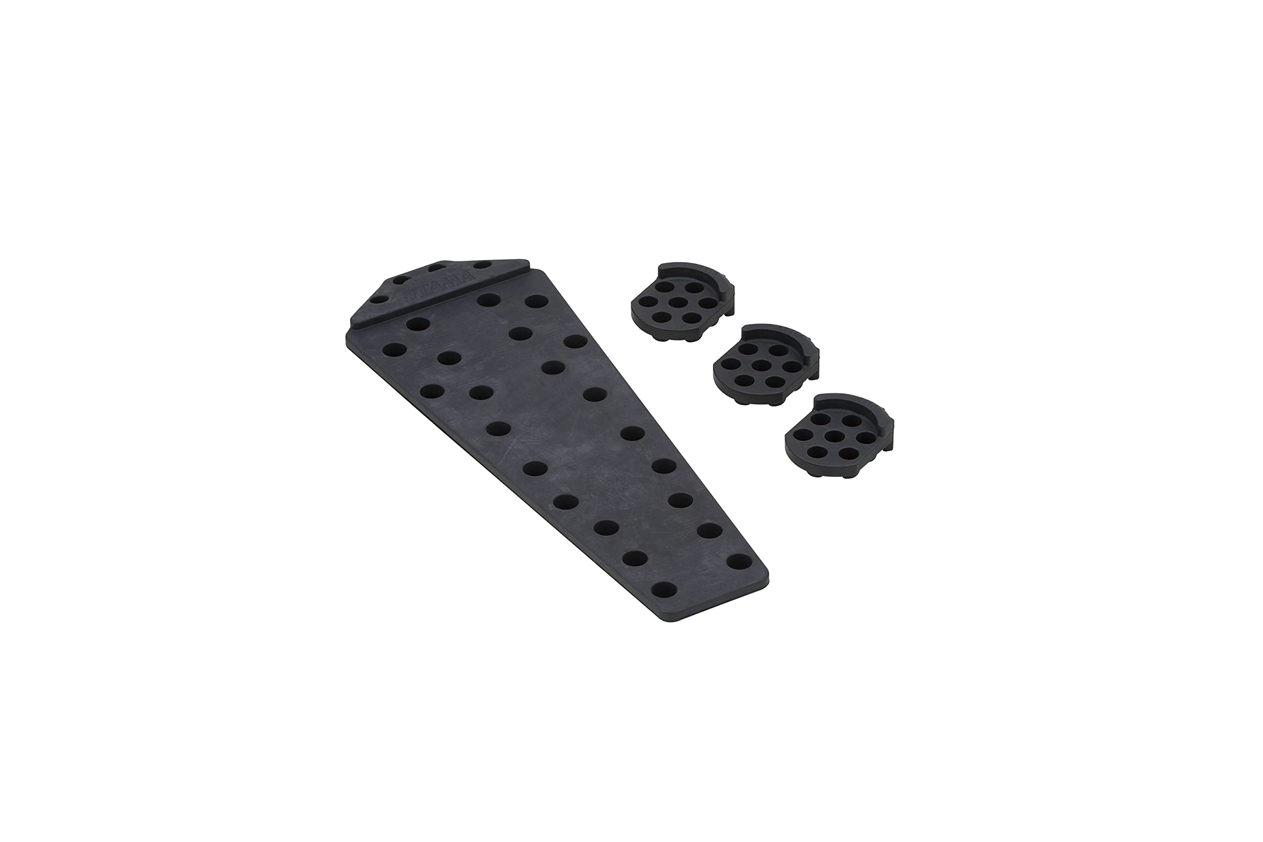Tama Iso-Base Drum Sound Isolation Pads - Noise Reducing Drum Throne & Bass Drum Pedal Stabilizer - Perfect for Home Practice, Studio Recording & Apartment Drumming