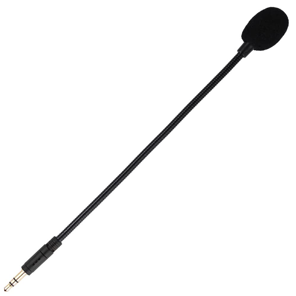 Smays Detachable 3.5mm Microphone - Aux Mic for Headphone Jack, Plug-in Microphone for Laptop, PC, Phone, and Conference Calls | Perfect for Gaming, Podcasting, Zoom Meetings & Online Classes