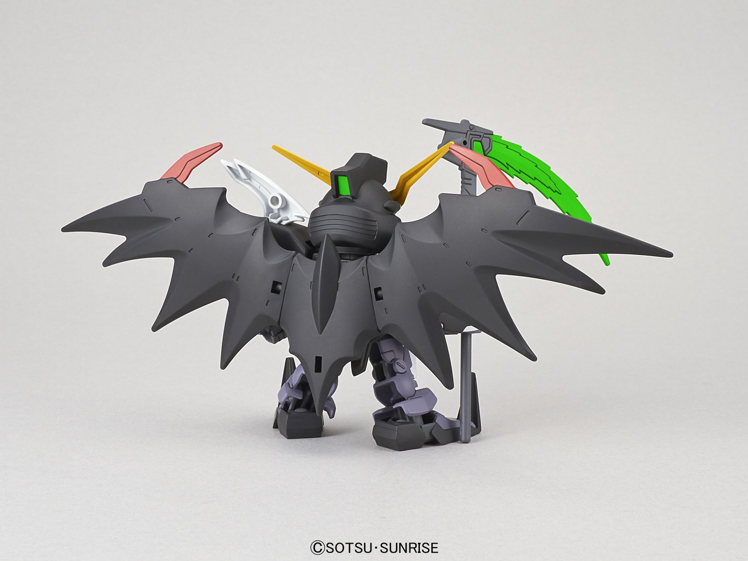 Bandai Hobby SD EX-Standard Gundam Deathscythe Hell EW Action Figure - Gundam Wing Endless Waltz Model Kit for Collectors & Display | Perfect for Anime Fans, Gundam Enthusiasts & Home Decor