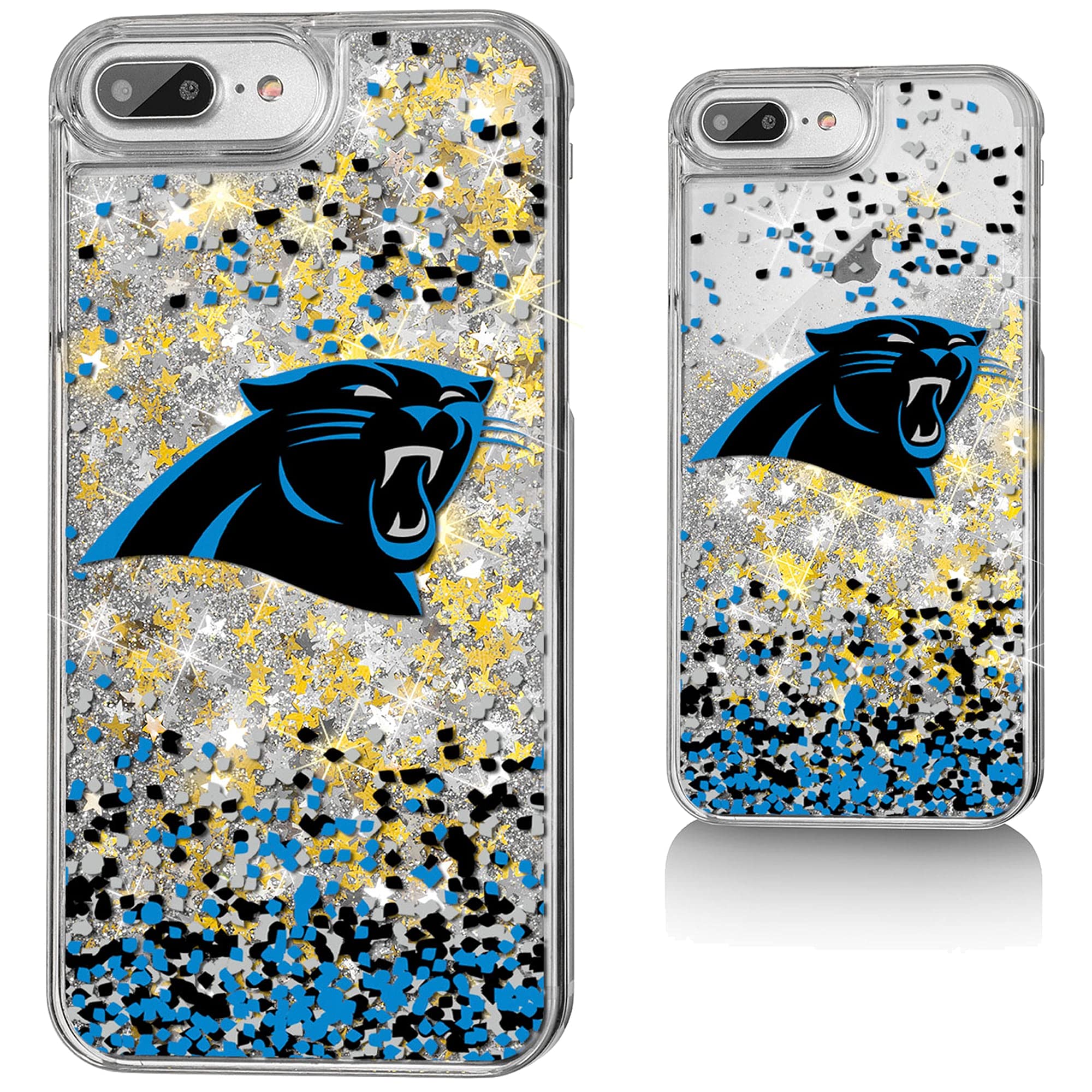 Custom NFL Glitter iPhone Case with Confetti Design - Durable Protective Phone Cover for Football Fans | Perfect for Game Day, Tailgating & Showing Team Spirit