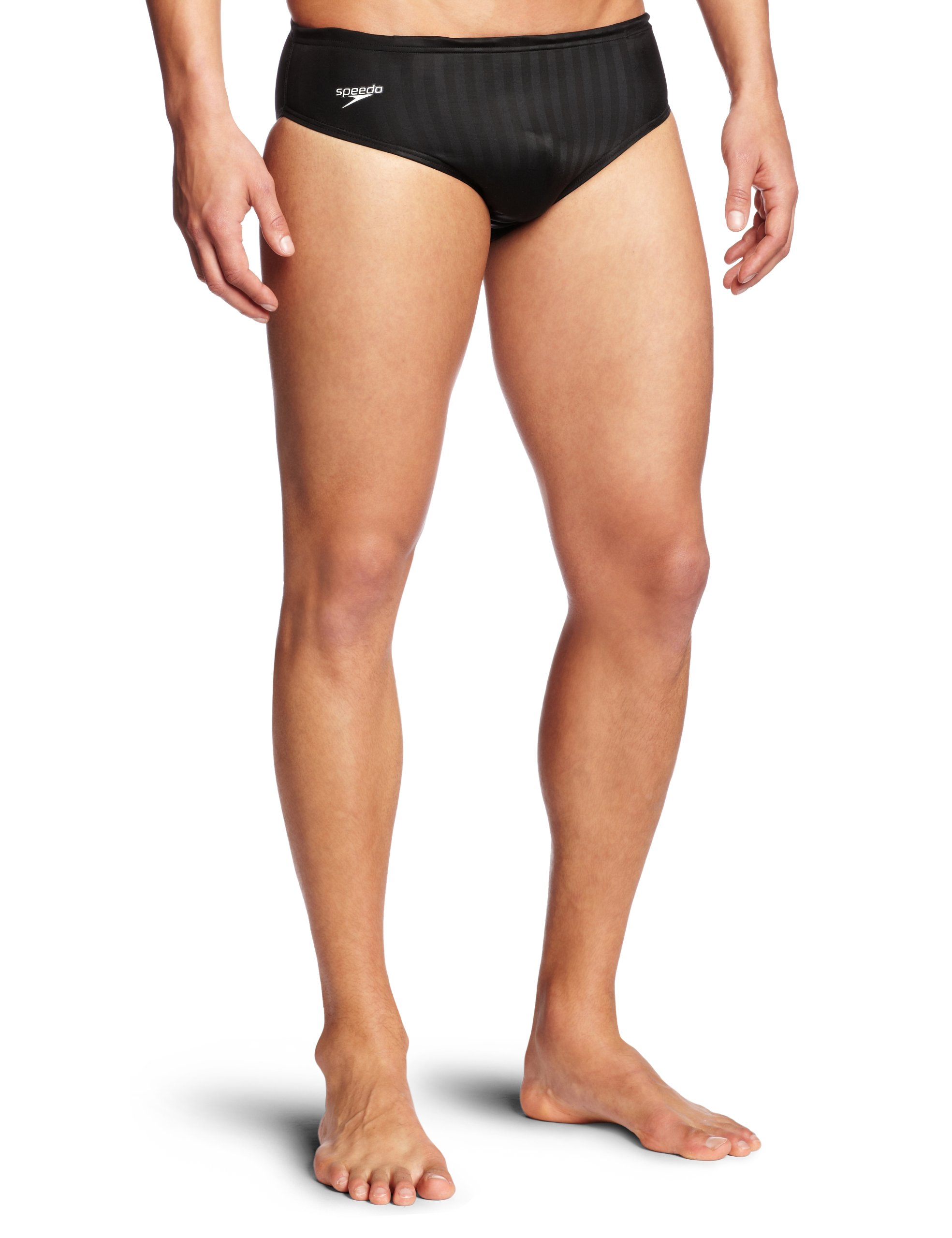 Speedo Men's Swimsuit Brief Aquablade - Fast-Drying Competitive Swim Trunks for Lap Swimming & Water Sports