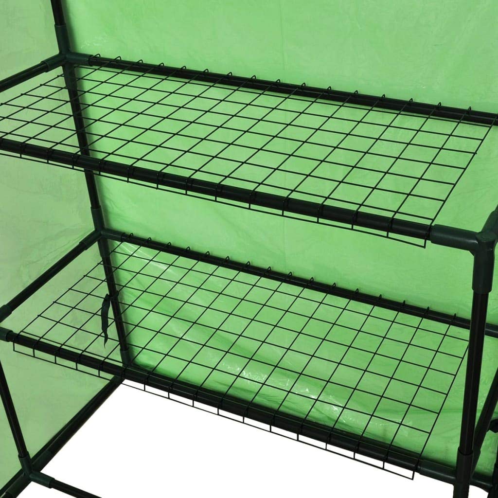 FAMIROSA 4-Tier Walk-in Greenhouse for Plants, Vegetables & Herbs - Portable Garden Greenhouse with Shelves for Indoor & Outdoor Use - Perfect for Backyard, Patio, and Gardening Enthusiasts