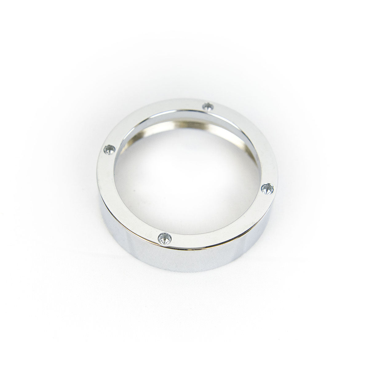 Chrome Bezel Sight Glass - High-Quality Industrial Viewing Window for Pipes, Tanks & Machinery - Perfect for Monitoring Fluid Levels & Process Control