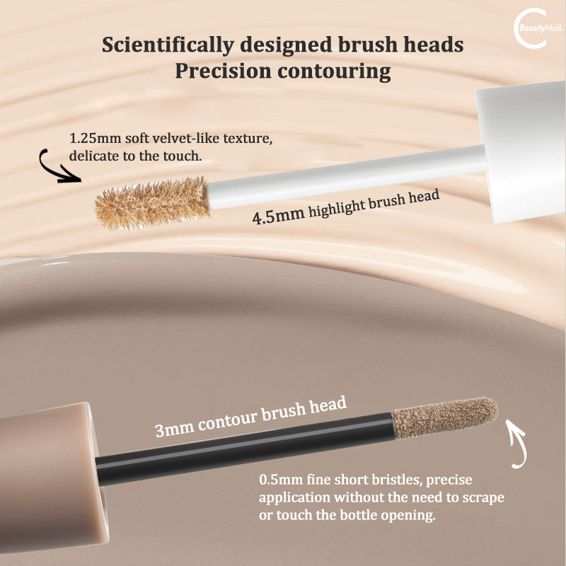 Little Ondine Sculpting Pen - Highlighter & Contour Liquid Makeup for Face Contouring | Perfect for Everyday Makeup & Professional Looks