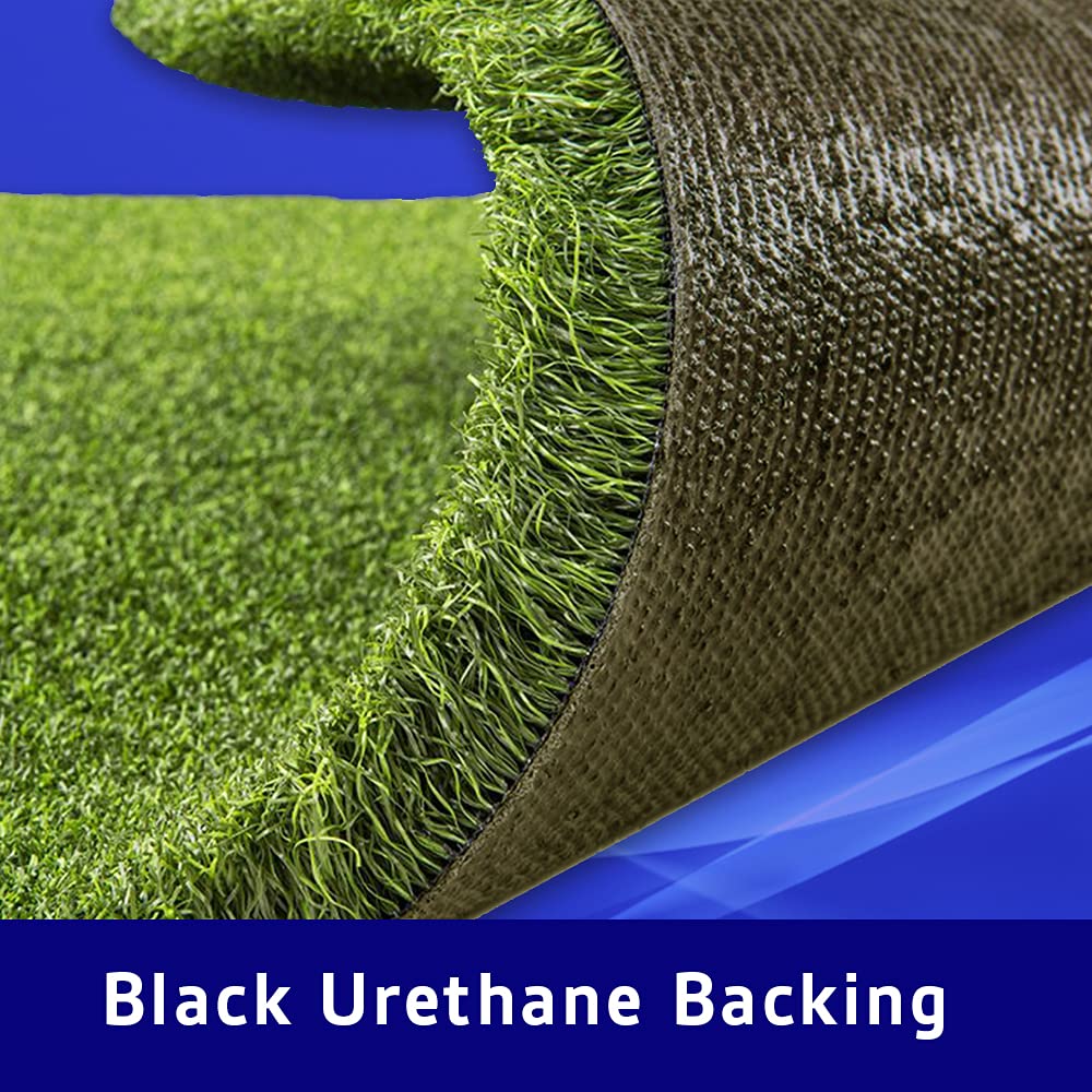 Premium 5' x 5' Golf Practice Mat - All Turf Pro-Grade Indoor/Outdoor Artificial Turf Mat with Durable Nylon Fiber | Made in USA | Perfect for Home, Driving Range & Backyard Training