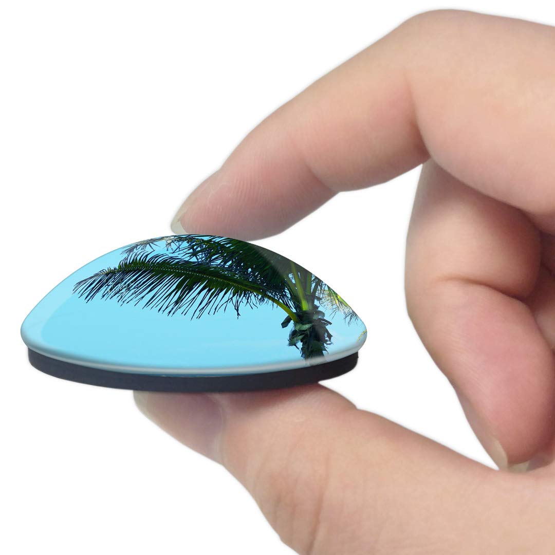 3D Bavaro Beach Punta Cana Dominican Republic Fridge Magnet - Crystal Glass Souvenir for Whiteboards & Refrigerators - Perfect for Travel Memories, Home Decor & Gift Giving