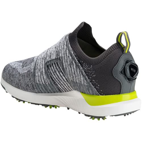 FootJoy Men's Hyperflex Boa Golf Shoes - Waterproof Spiked Golf Shoes for Men with BOA Closure System | Perfect for Walking Courses & Wet Conditions