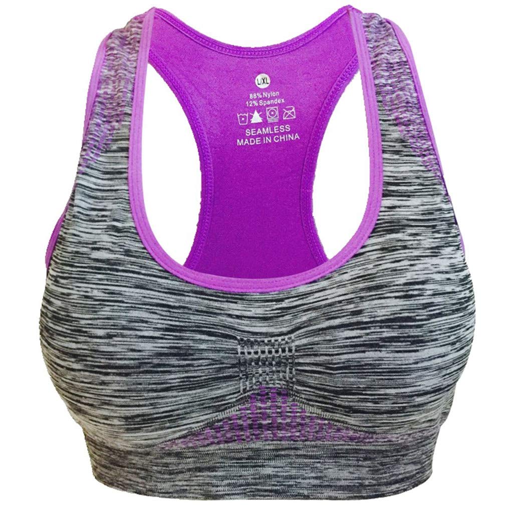 Seamless Push Up Bra for Women - High Impact Sports Bra with Pockets, Zero-Binding Yoga Underwear | Perfect for Workouts, Running & Active Lifestyles