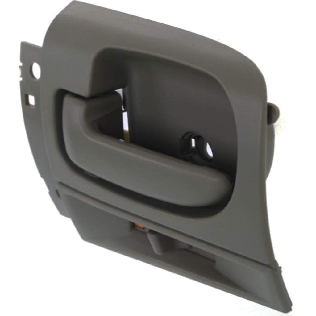 DG Dakota Interior Door Handle Gray - Driver Side (2001-2004) | With Lock Button | For Car Repair