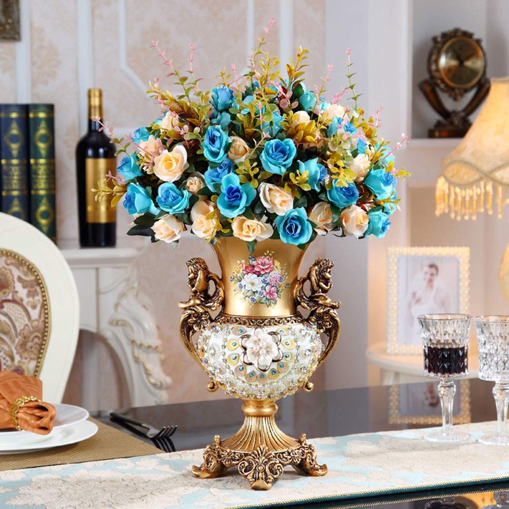 Elegant Large Resin Vase - 11.81