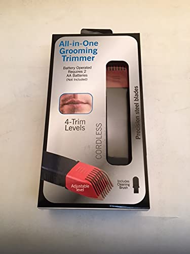 Premium All-in-One Grooming Trimmer for Men - Electric Hair Clipper, Beard Trimmer & Body Shaver Kit - Perfect for Home, Travel & Professional Grooming
