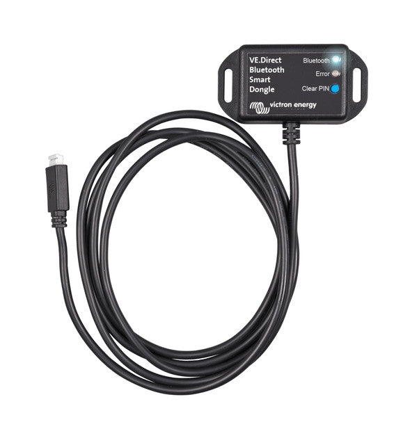 Victron Energy VE.Direct Bluetooth Smart Dongle ASS030536011 - Wireless Monitoring for Solar Systems, Boats & RVs | Real-Time Battery Tracking & Remote Control
