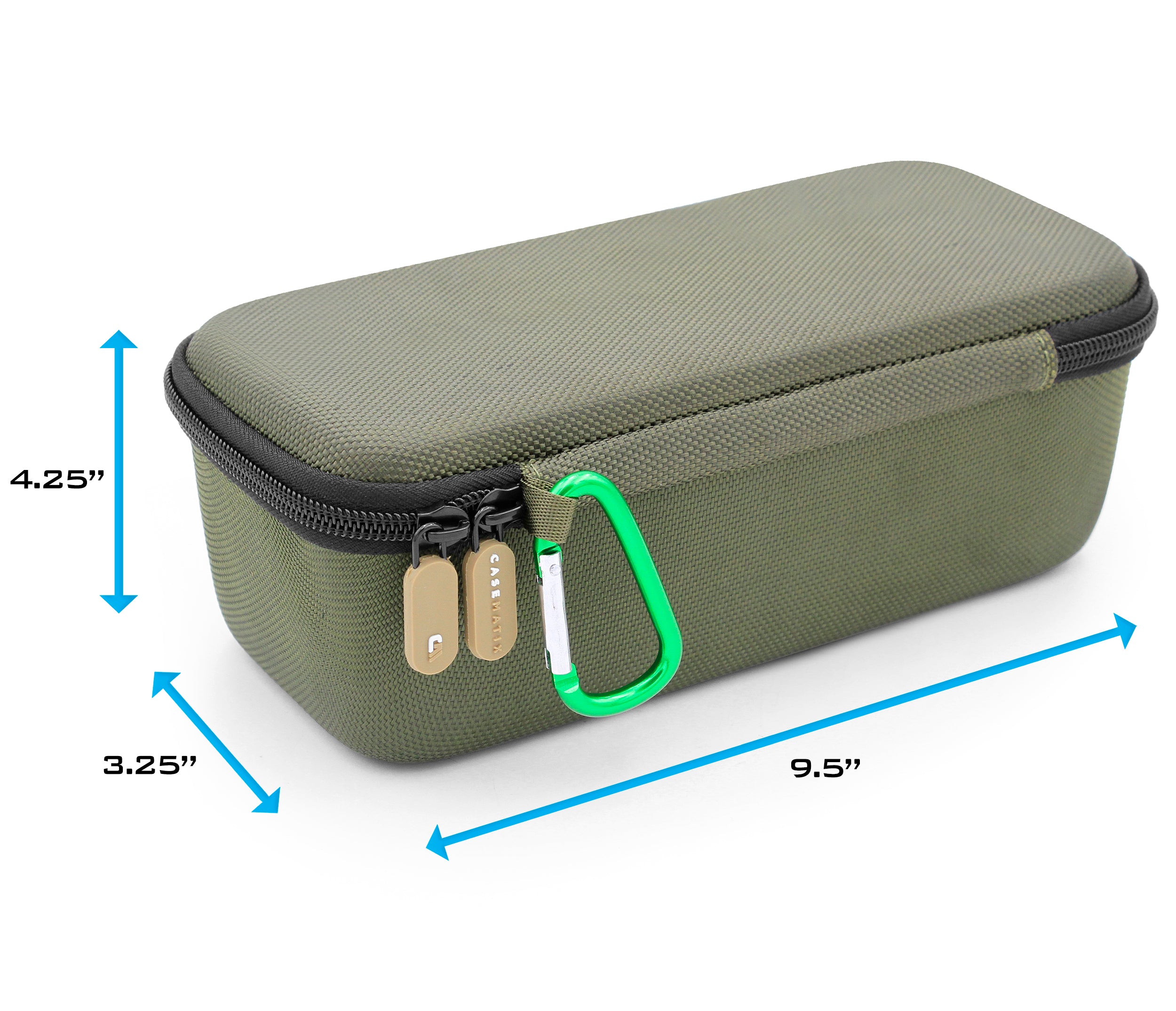 CASEMATIX Armored Travel Case for Thermacell MR300/MR450 Mosquito Repeller - Durable Portable Protection for Outdoor Camping, Hiking & Backyard Use
