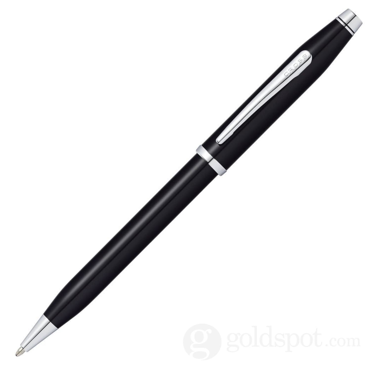 Cross Century II Ballpoint Pen - Premium Black Lacquer Finish - Ideal for Business, Gifts & Everyday Writing