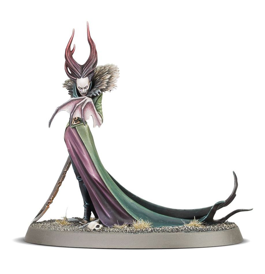 Age of Sigmar Soulblight Gravelords: Lady Annika, The Thirsting Blade - Vampire Miniature for Warhammer Tabletop Gaming & Collectors