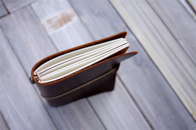 Personalized Leather Travel Bullet Journal Notebook - Custom Name & Date - Perfect for Travel Planning, Daily Journaling & Gift Giving