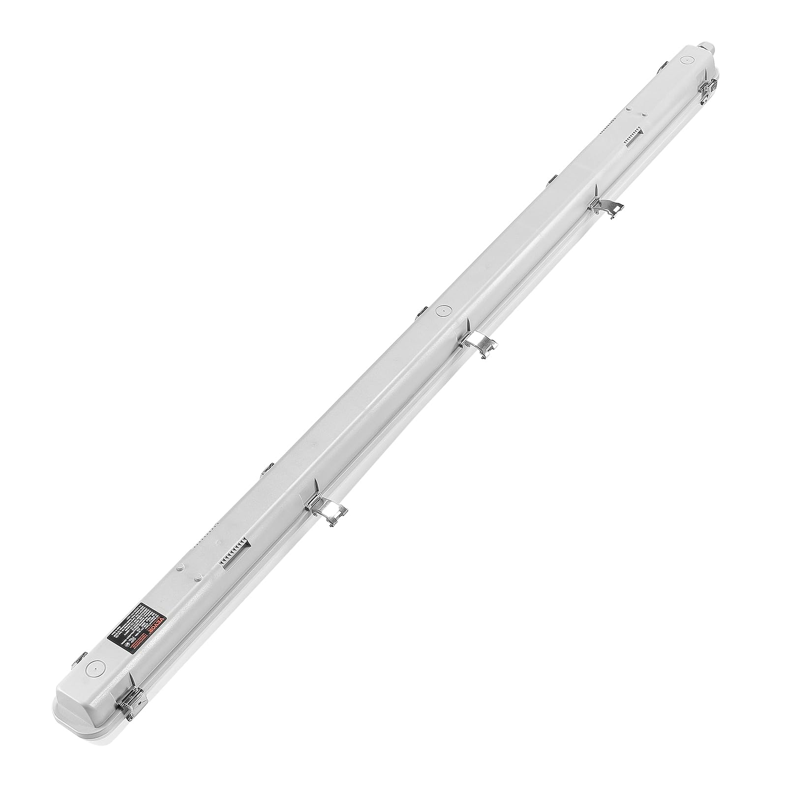 VEVOR 4FT LED Vapor Tight Light Fixture - 60W 7400LM Waterproof IP65 5000K - Durable Lighting for Outdoor, Warehouse, Freezer & Car Wash - Energy Efficient Vapor Proof Lights (4-Pack) - Perfect for Cold Environments, Parking Lots & Semi-Outdoor Areas