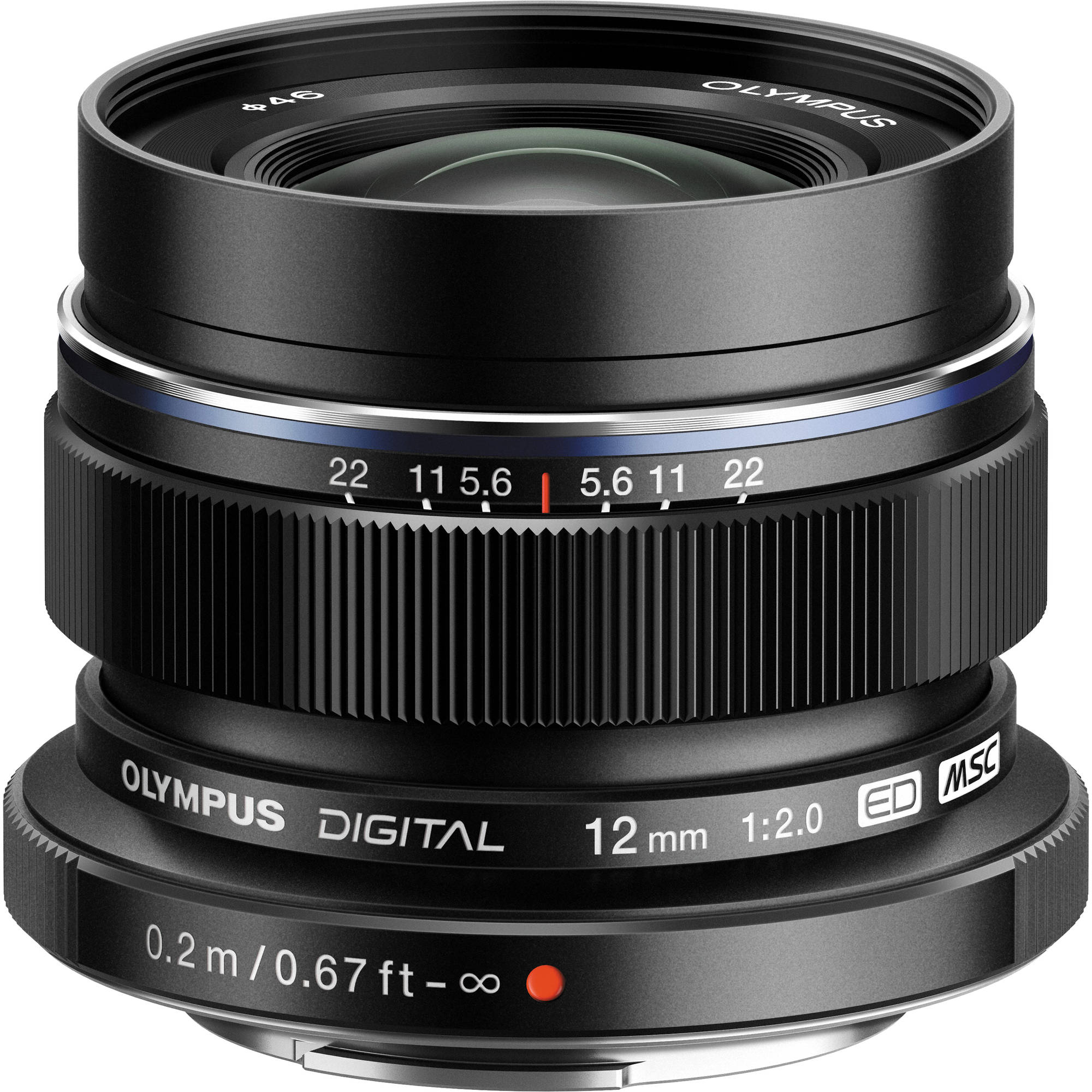 Olympus M.Zuiko Digital ED 12mm f/2.0 Wide Angle Prime Lens for Micro Four Thirds Cameras - Perfect for Street Photography, Landscapes & Low Light Shooting