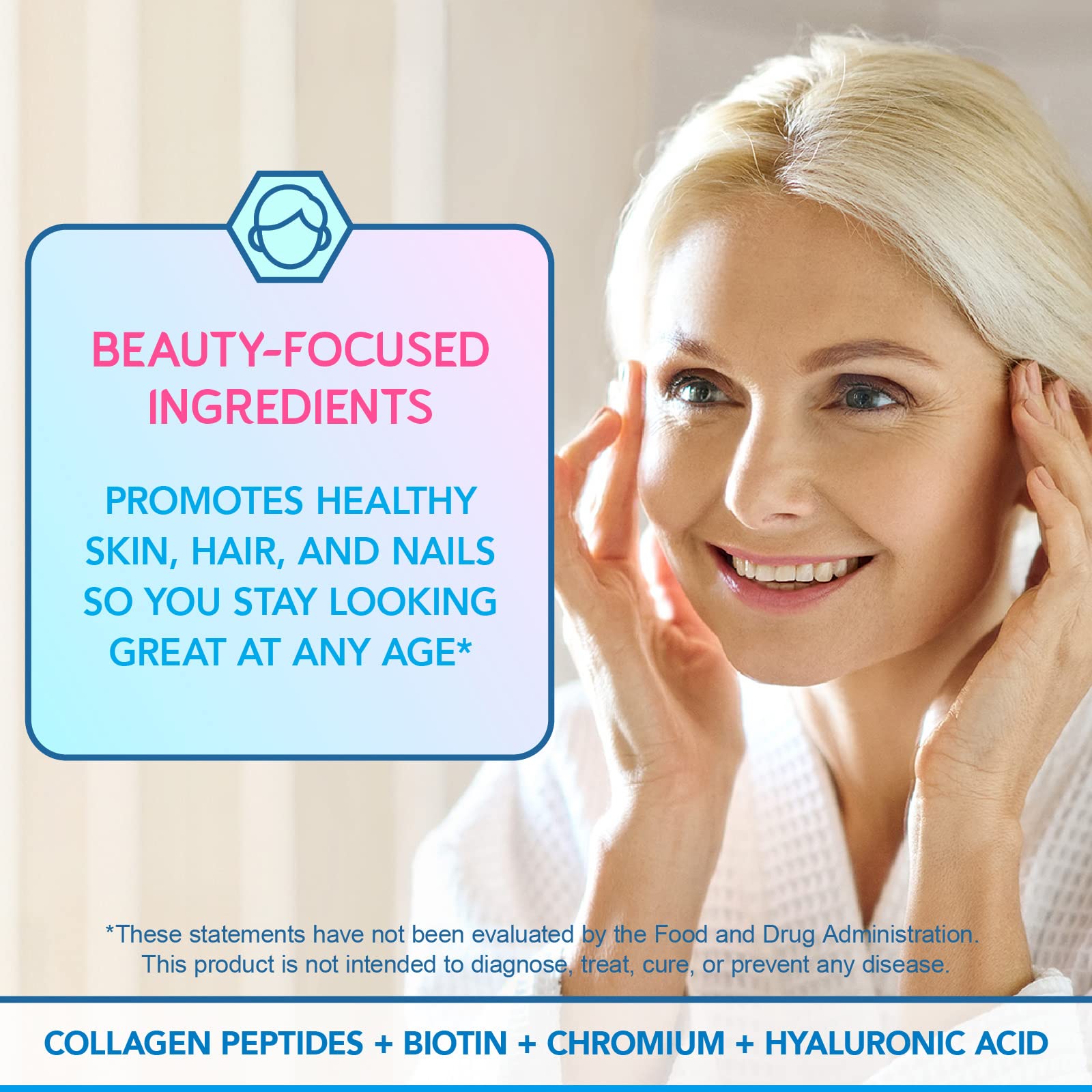 BioEmblem Beauty Probiotics for Women – 35 Billion CFU, 14 Strains with Biotin & Collagen – Digestive Health, Hair, Skin & Nails Support – Vaginal Probiotic Supplement – Shelf Stable – 90 Capsules – Perfect for Daily Wellness & Beauty Routine