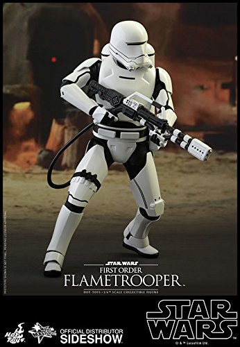 Hot Toys HT902575 1:6 Scale First Order Flame Trooper Collectible Action Figure - Perfect for Star Wars Display, Cosplay, and Model Collectors