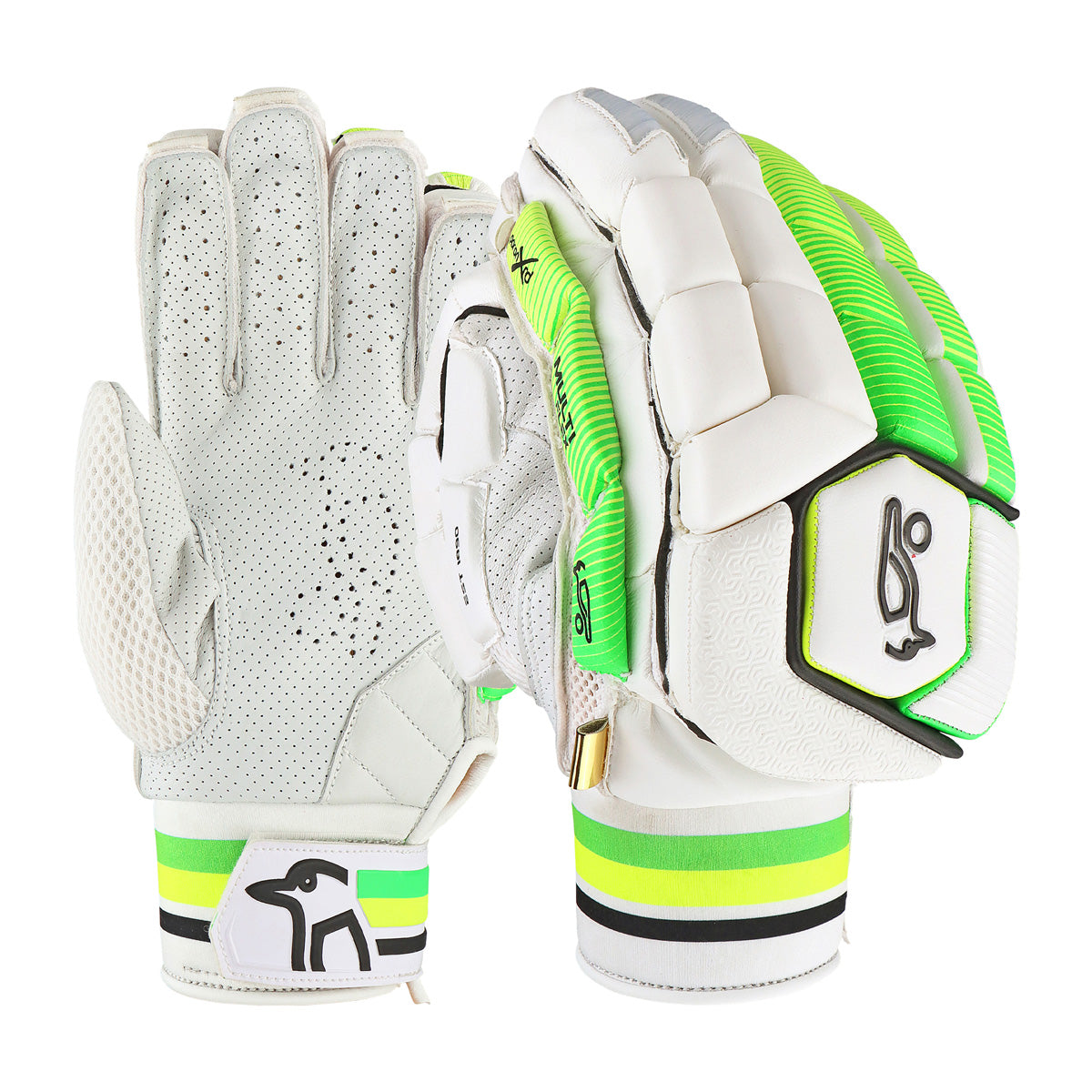 Kookaburra Kahuna Pro Cricket Batting Gloves 2025 - Premium Leather Cricket Gloves for Men & Women - Perfect for Professional Matches & Training Sessions